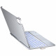 Case Typecase Flexbook Touch with keyboard for iPad Air 11" M2 2024 / M3 2025 / M4 2026 silver