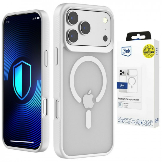 3MK Smoke MagCase Case for Apple iPhone 17 Pro White