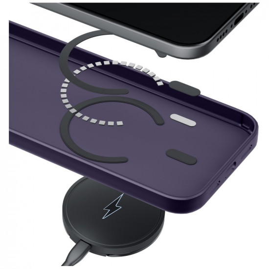 3MK Smoke MagCase Case for Apple iPhone 17 Pro Max Purple 3MK Smoke MagCase Case for Apple iPhone 17 Pro Max Purple