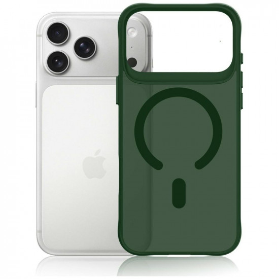 3MK Smoke MagCase Case for Apple iPhone 17 Pro Green 3MK Smoke MagCase Case for Apple iPhone 17 Pro Green