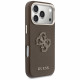 Case Guess FW Resin Logo for iPhone 17 Pro brown Case Guess FW Resin Logo for iPhone 17 Pro brown