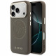 Case Guess Perforated 4G MagSafe for iPhone 17 Pro brown Case Guess Perforated 4G MagSafe for iPhone 17 Pro brown
