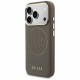 Case Guess Perforated 4G MagSafe for iPhone 17 Pro brown Case Guess Perforated 4G MagSafe for iPhone 17 Pro brown
