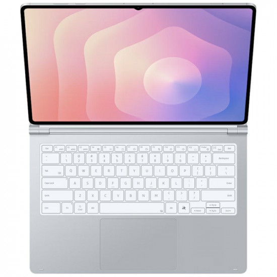 Samsung Book Cover Keyboard Slim for Galaxy Tab S11 Ultra Pro silver