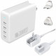 Wall charger 4smarts GaN Flex Pro Travel 200W 4 USB-C white
