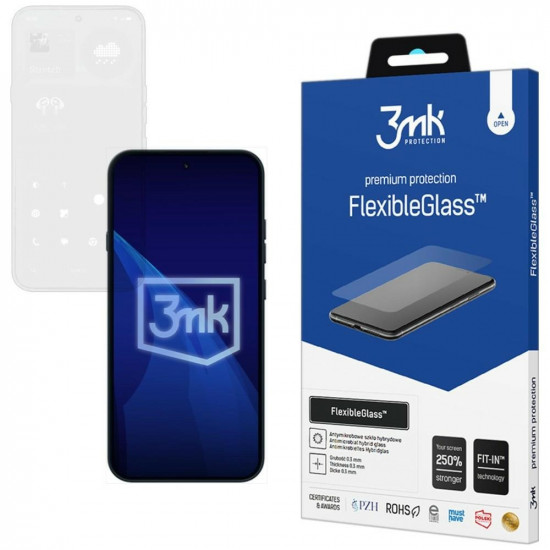 3MK FlexibleGlass Hybrid Glass for Nothing Phone (4a) Pro