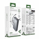 Acefast Power Bank (M34) with Telescopic Cable, Type C, Fast Charge, PD45W, 20000mAh Gray