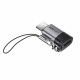 Acefast Adapter (J19) Lightning Female to USB C Male, 60W Charging, USB2.0 Data Transmission Gray Acefast Adapter (J19) Lightning Female to USB C Male, 60W Charging, USB2.0 Data Transmission Gray