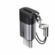 Acefast Adapter (J19) Lightning Female to USB C Male, 60W Charging, USB2.0 Data Transmission Gray Acefast Adapter (J19) Lightning Female to USB C Male, 60W Charging, USB2.0 Data Transmission Gray