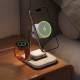 Acefast 3 in 1 Magnetic Wireless Charger (E39) Qi2.2, Phone + Watch + TWS, Night Light, 32.5W White Acefast 3 in 1 Magnetic Wireless Charger (E39) Qi2.2, Phone + Watch + TWS, Night Light, 32.5W White