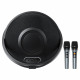 Acefast Portable Wireless Speaker (K5 Max) with Dual Wireless Mics, 350W Peak, TWS Stereo, DSP, RGB Lights Black