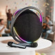 Acefast Portable Wireless Speaker (K5 Max) with Dual Wireless Mics, 350W Peak, TWS Stereo, DSP, RGB Lights Black