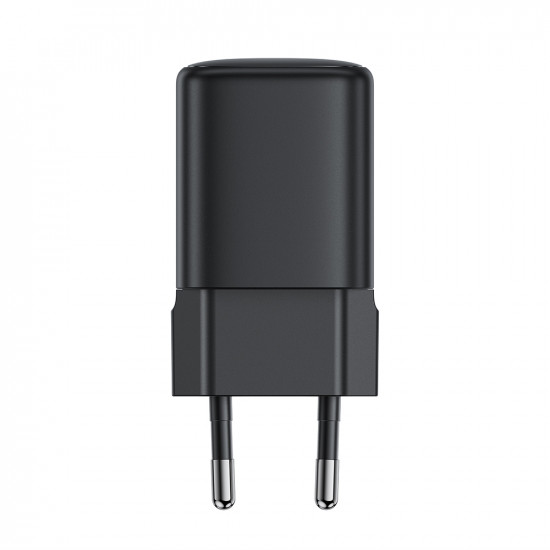 Acefast Wall Charger (A136) Type C, Fast Charge, GaN, Mini Design, PD40W, EU Plug Black Acefast Wall Charger (A136) Type C, Fast Charge, GaN, Mini Design, PD40W, EU Plug Black