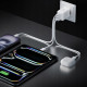 Spigen Wall Charger Essential EE473EU (ACH09464) USB, 2x Type C, Fast Charging, Quantum Boost, 47W White Spigen Wall Charger Essential EE473EU (ACH09464) USB, 2x Type C, Fast Charging, Quantum Boost, 47W White