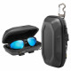 Spigen Sunglass Case Lock Fit LF520 (ACS09444) Universal, with Zipper, Built in Metal Clip and Bottle Opener Black Spigen Sunglass Case Lock Fit LF520 (ACS09444) Universal, with Zipper, Built in Metal Clip and Bottle Opener Black