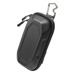 Spigen Sunglass Case Lock Fit LF520 (ACS09444) Universal, with Zipper, Built in Metal Clip and Bottle Opener Black