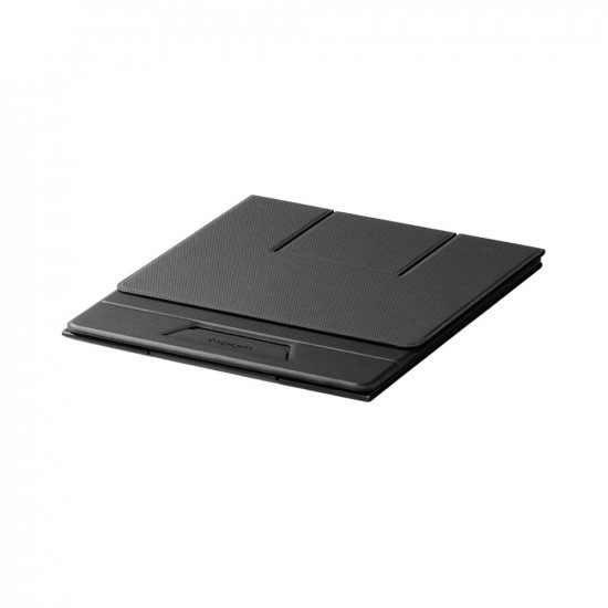 Spigen Laptop Holder & Standing Desk LD201 S10 (AMP11119) Foldable Type, Slim Fold, Non slip Black