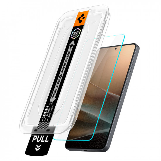 Spigen (2 pack) Glas.tR EZ FIT Pro (Anti Reflection) (AGL11080) Samsung Galaxy S26 Plus Clear
