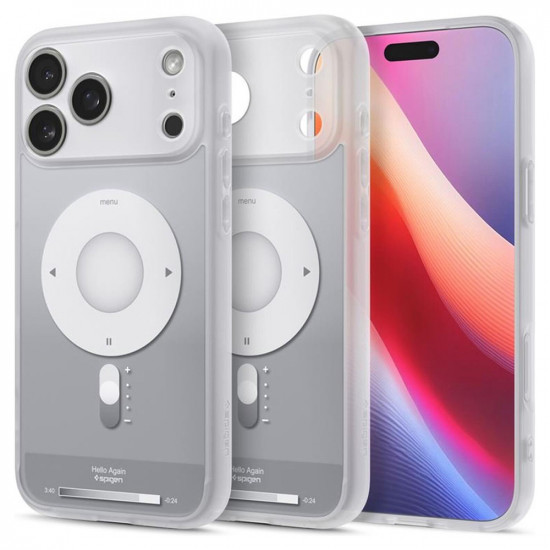 Spigen Ultra Hybrid Classic MagSafe (ACS10291) iPhone 17 Pro Max Silver Spigen Ultra Hybrid Classic MagSafe (ACS10291) iPhone 17 Pro Max Silver