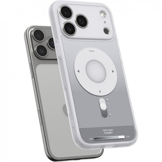 Spigen Ultra Hybrid Classic MagSafe (ACS10291) iPhone 17 Pro Max Silver Spigen Ultra Hybrid Classic MagSafe (ACS10291) iPhone 17 Pro Max Silver