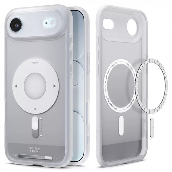 Spigen Ultra Hybrid Classic MagSafe (ACS10322) iPhone 17 Air Silver Spigen Ultra Hybrid Classic MagSafe (ACS10322) iPhone 17 Air Silver