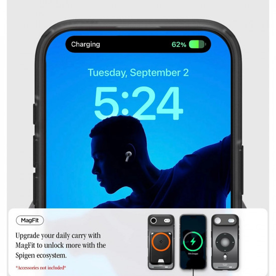 Spigen Ultra Hybrid Classic MagSafe (ACS10323) iPhone 17 Air Black