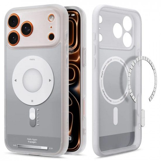 Spigen Ultra Hybrid Classic MagSafe (ACS10355) iPhone 17 Pro Silver Spigen Ultra Hybrid Classic MagSafe (ACS10355) iPhone 17 Pro Silver