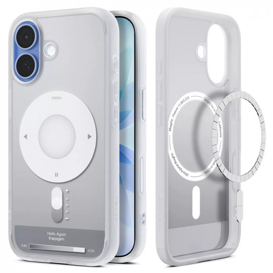 Spigen Ultra Hybrid Classic MagSafe (ACS10389) iPhone 17 Silver Spigen Ultra Hybrid Classic MagSafe (ACS10389) iPhone 17 Silver