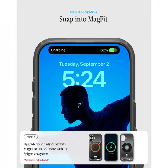 Spigen Ultra Hybrid Classic MagSafe (ACS10390) iPhone 17 Black