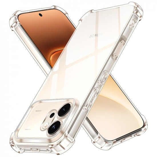 Techsuit Shockproof Clear Silicone Honor 600 Clear Techsuit Shockproof Clear Silicone Honor 600 Clear
