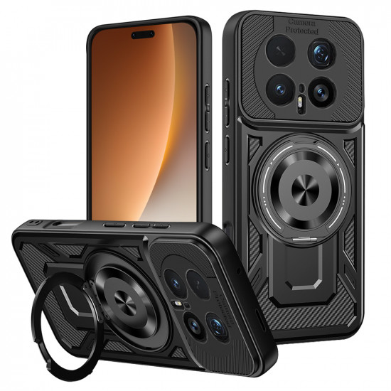 Techsuit RuggedCam Honor Magic8 Pro Black Techsuit RuggedCam Honor Magic8 Pro Black