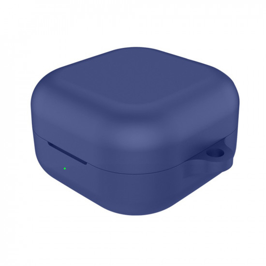 Techsuit Silicone Case for Samsung Galaxy Buds 4 / Buds 4 Pro, Smooth Ultrathin Material Navy Blue