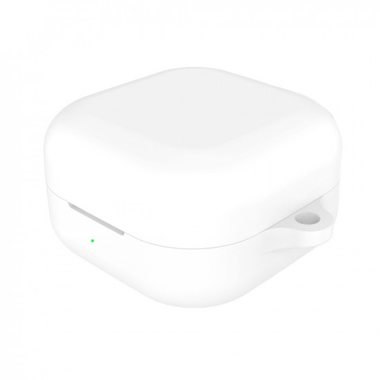 Techsuit Silicone Case for Samsung Galaxy Buds 4 / Buds 4 Pro, Smooth Ultrathin Material White