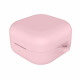 Techsuit Silicone Case for Samsung Galaxy Buds 4 / Buds 4 Pro, Smooth Ultrathin Material Pink