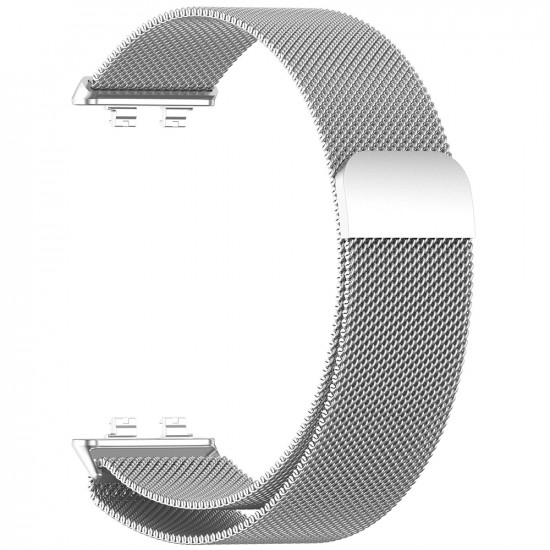 Techsuit Watchband (W009) Huawei Band 11 / Band 11 Pro Silver