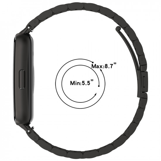 Techsuit Watchband (W010) Huawei Band 11 / Band 11 Pro Pink