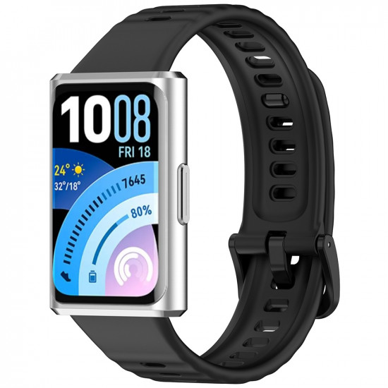 Techsuit Watchband (W082) Huawei Band 11 / Band 11 Pro Black