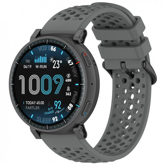 Techsuit Watchband 22mm (W083) Amazfit Active Max/Samsung Galaxy Watch (46mm)/Watch 3/Gear S3/Amazfit GTR/GTR 2 Gray Techsuit Watchband 22mm (W083) Amazfit Active Max/Samsung Galaxy Watch (46mm)/Watch 3/Gear S3/Amazfit GTR/GTR 2 Gray