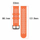 Techsuit Watchband 22mm (W083) Amazfit Active Max/Samsung Galaxy Watch (46mm)/Watch 3/Gear S3/Amazfit GTR/GTR 2 Orange Techsuit Watchband 22mm (W083) Amazfit Active Max/Samsung Galaxy Watch (46mm)/Watch 3/Gear S3/Amazfit GTR/GTR 2 Orange