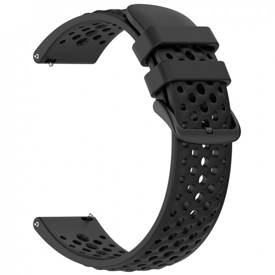 Techsuit Watchband 22mm (W083) Amazfit Active Max/Samsung Galaxy Watch (46mm)/Watch 3/Gear S3/Amazfit GTR/GTR 2 Black Techsuit Watchband 22mm (W083) Amazfit Active Max/Samsung Galaxy Watch (46mm)/Watch 3/Gear S3/Amazfit GTR/GTR 2 Black