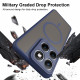 Techsuit HaloFrost II MagSafe Motorola Edge 70 Fusion Navy Blue