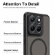 Techsuit HaloFrost II MagSafe Motorola Edge 70 Fusion Black Techsuit HaloFrost II MagSafe Motorola Edge 70 Fusion Black