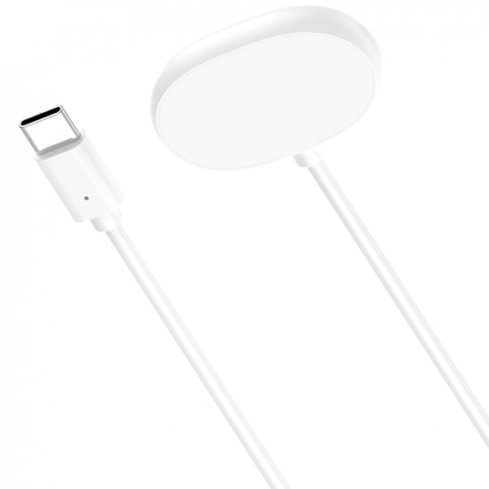 Techsuit SmartWatch Wireless Charging Cable (THPX) for Google Pixel Watch 4 White