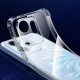 Techsuit Shockproof Clear Silicone Oppo A6 4G Clear