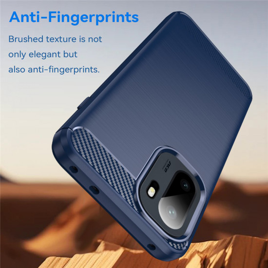 Techsuit Carbon Silicone OnePlus 15R Blue