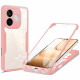 Techsuit ColorVerse 360 Series + Screen Protector Honor 600 Lite Pink Techsuit ColorVerse 360 Series + Screen Protector Honor 600 Lite Pink