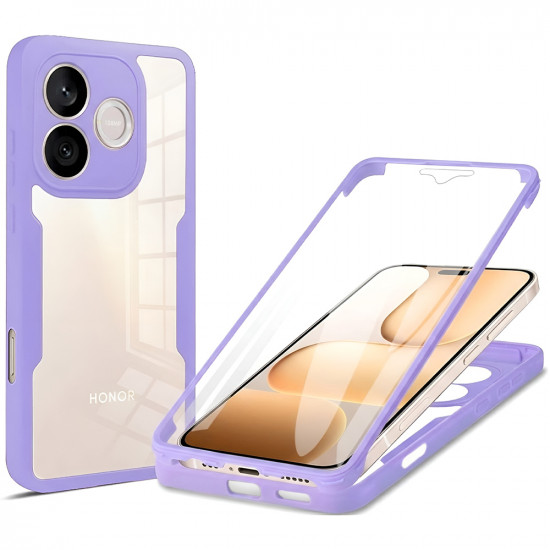 Techsuit ColorVerse 360 Series + Screen Protector Honor 600 Lite Purple
