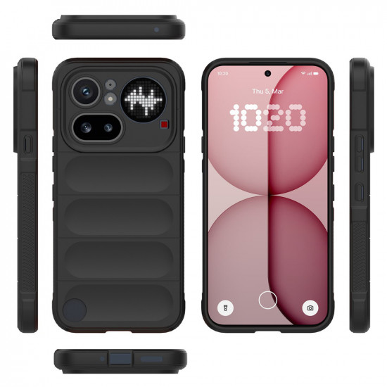 Techsuit Magic Shield Nothing Phone (4a) Pro Black Techsuit Magic Shield Nothing Phone (4a) Pro Black