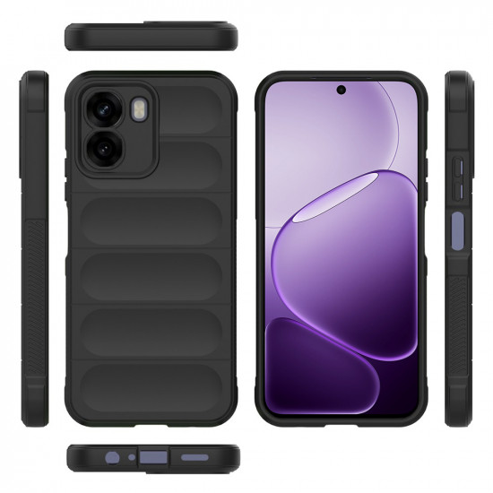 Techsuit Magic Shield Oppo A6x 4G / A6x 5G / A6k 4G Black Techsuit Magic Shield Oppo A6x 4G / A6x 5G / A6k 4G Black