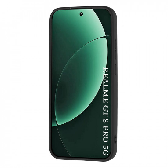 Techsuit SoftFlex [Round Camera Cutout] Realme GT 8 Pro Black